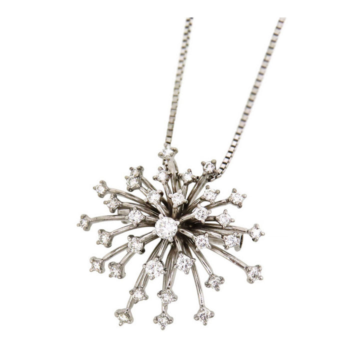 TASAKI 
スノーフレーク ダイヤモンド ネックレス兼ブローチ