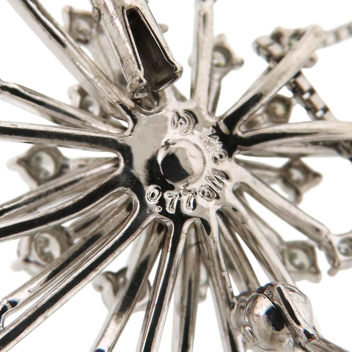 TASAKI 
スノーフレーク ダイヤモンド ネックレス兼ブローチ