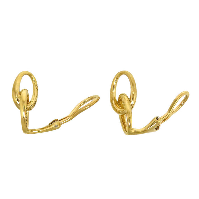 TIFFANY&Co. 
Boucles d'oreilles double boucle