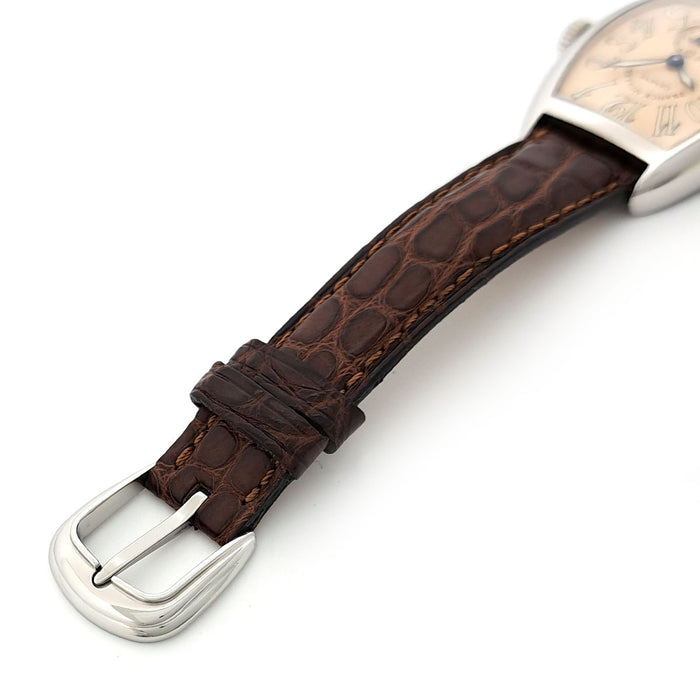 FRANCK MULLER 
カサブランカ サーモンピンク 
ギャラ付