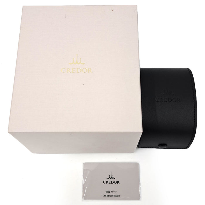 SEIKO  
Credor Gold Feather Collection  
With Box and Warranty Card