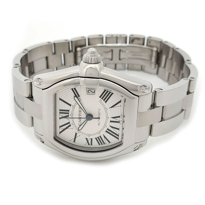 CARTIER 
ロードスター ドゥ カルティエ ウォッチ LM 
箱ギャラ付