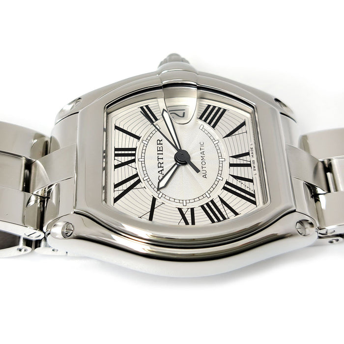 CARTIER 
ロードスター ドゥ カルティエ ウォッチ LM 
箱ギャラ付