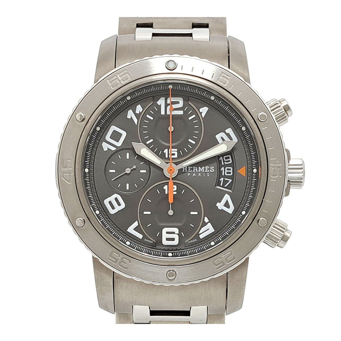 HERMES 
クリッパー ダイバー クロノグラフ 
箱ギャラ付