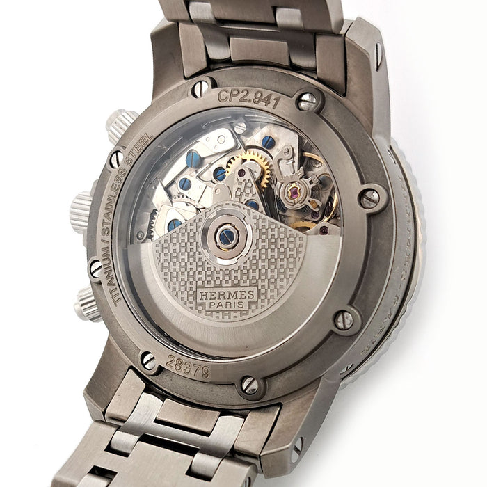 HERMES 
クリッパー ダイバー クロノグラフ 
箱ギャラ付