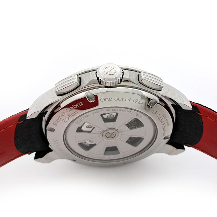 Baume & Mercier  
Clifton Chronographe Shelby Cobra  
Avec boîte et certificat