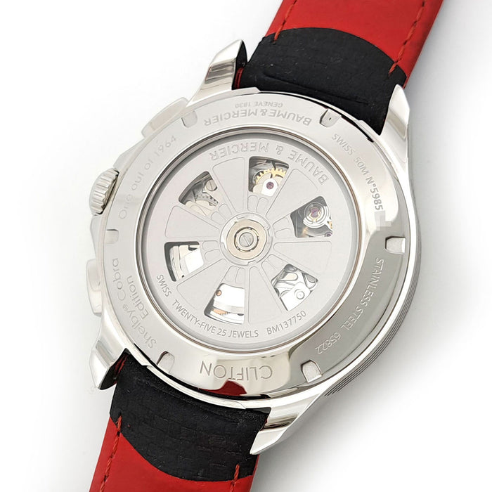 Baume & Mercier 
クリフトン クロノグラフ シェルビーコブラ 
箱ギャラ付