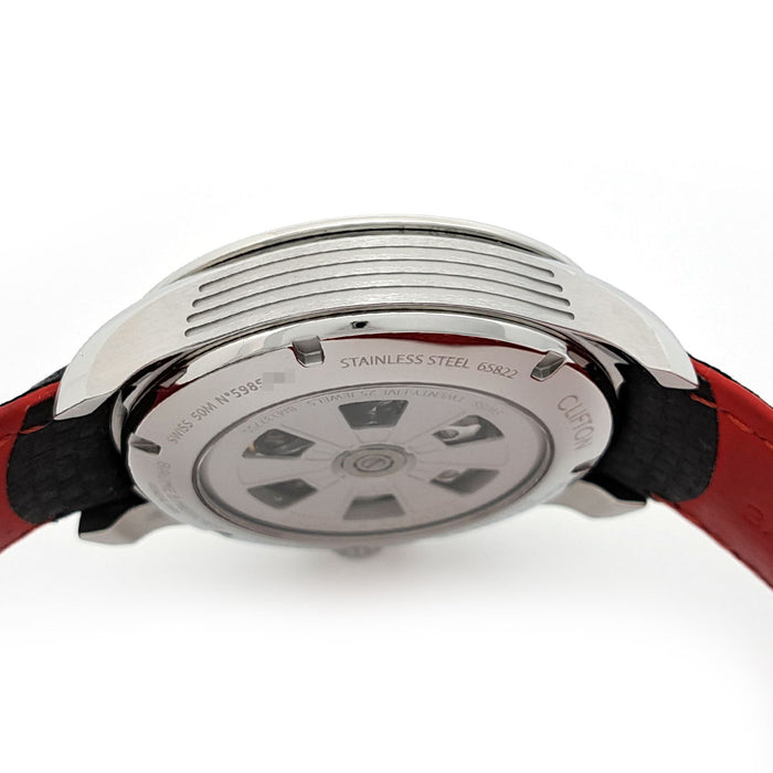 Baume & Mercier  
Clifton Chronographe Shelby Cobra  
Avec boîte et certificat