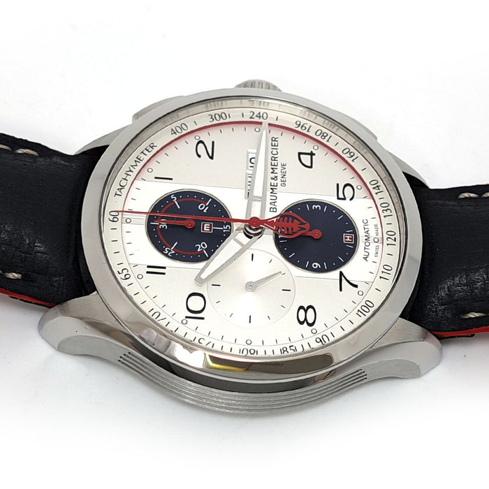 Baume & Mercier  
Clifton Chronographe Shelby Cobra  
Avec boîte et certificat