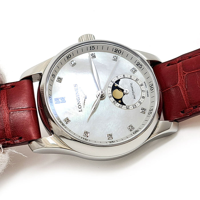 LONGINES 
マスターコレクション ムーンフェイズ 
箱ギャラ付