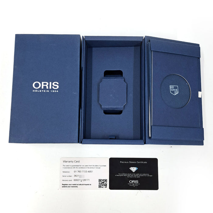 ORIS  
Artelier Grande Lune  
附盒及保證卡