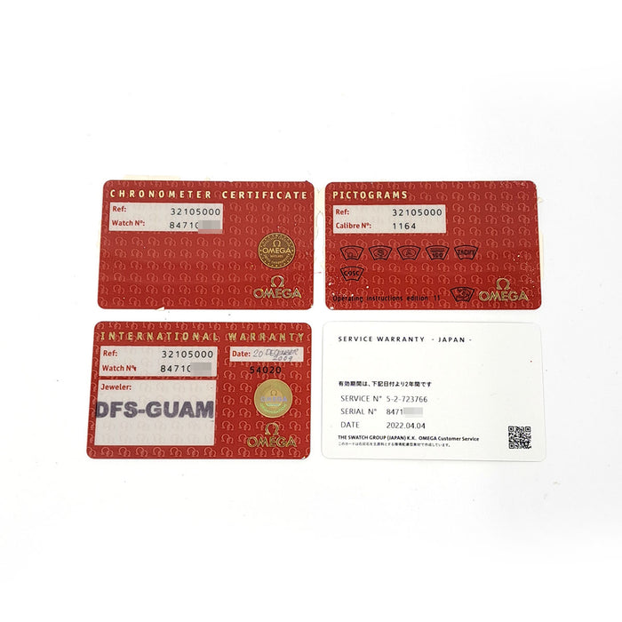 OMEGA 
スピードマスター デイト 
ギャラ付