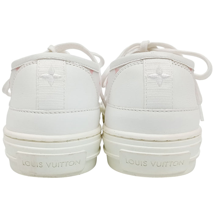 LOUIS VUITTON  
LV Logo Monogram 2020 Lace-Up Stellar Line Mesh Low-Cut Sneakers