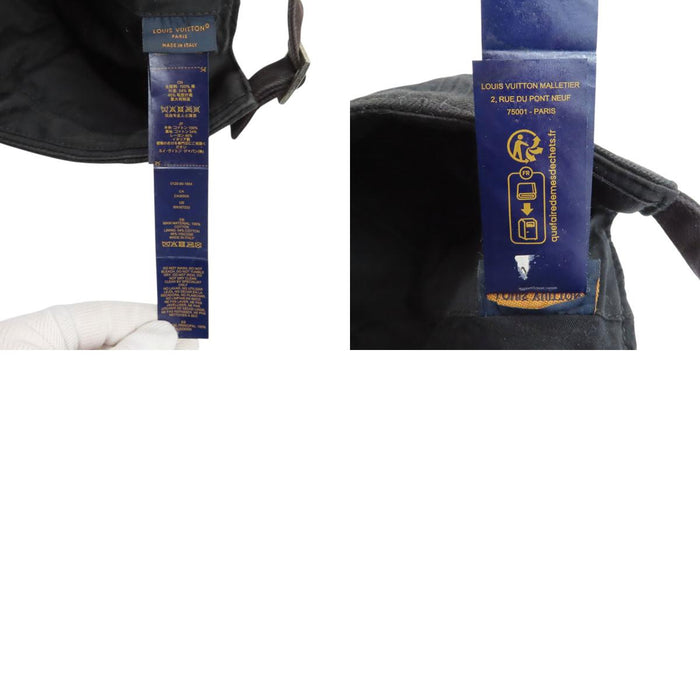 LOUIS VUITTON 
ロゴ刺繍 コットン 
キャップ LV スマッシュ