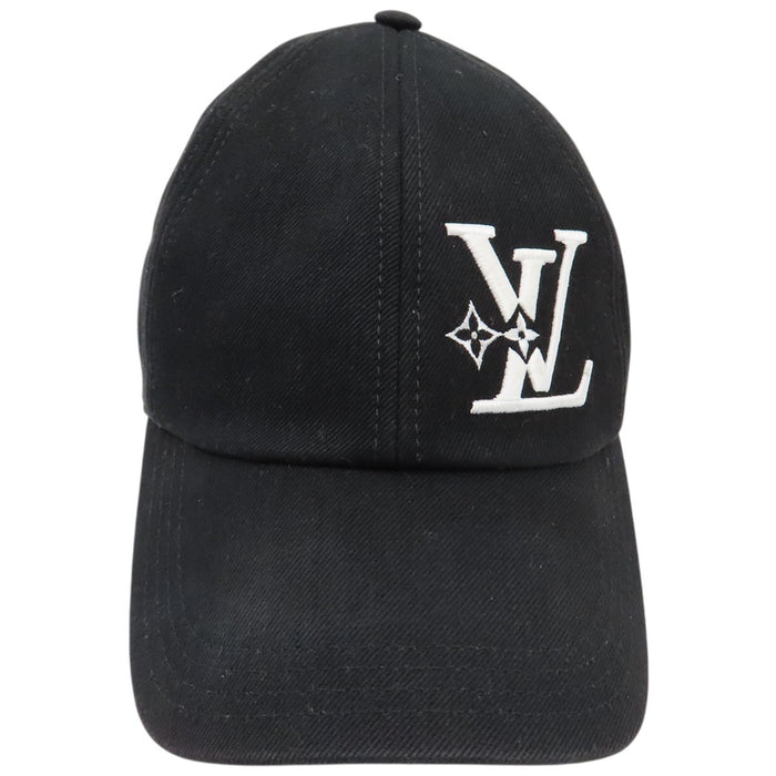 LOUIS VUITTON 
ロゴ刺繍 コットン 
キャップ LV スマッシュ
