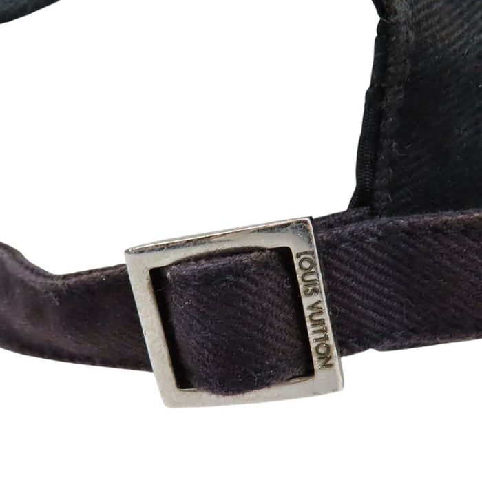 LOUIS VUITTON 
ロゴ刺繍 コットン 
キャップ LV スマッシュ