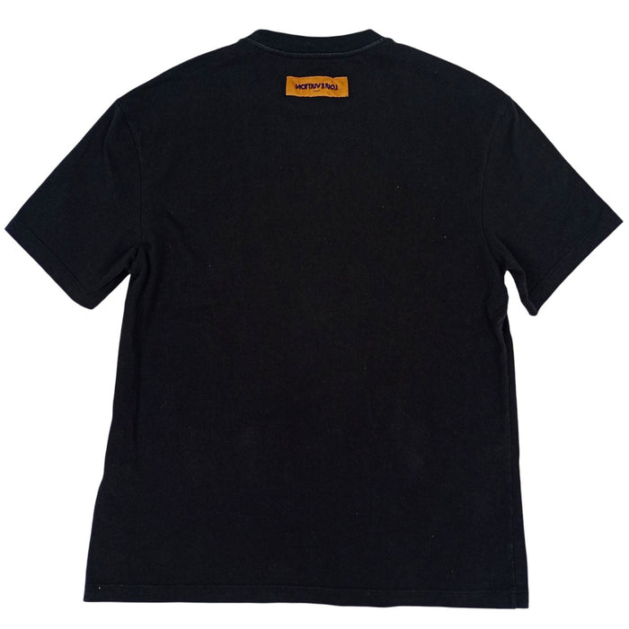 LOUIS VUITTON  
LV Logo Pearl Beads Cotton 2024 Model RM241 NPL HQY71W  
Embroidered Signature Cut and Sewn Shirt