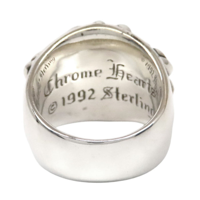 CHROME HEARTS 
CH KEEPER Sterling Silver 1992 Engraving 
Keeper Ring