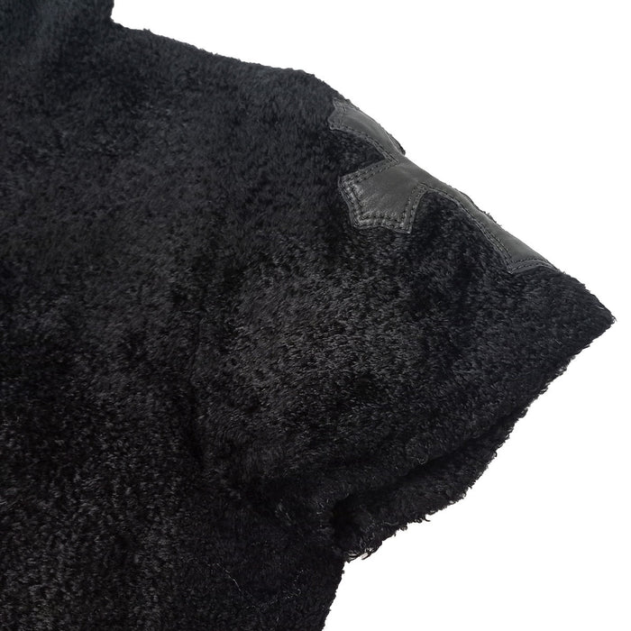 CHROME HEARTS  
3 Cemetery Cross CEM CRS M CAHMER LIB Sweater Viscose High Neck  
Cemetery Cross Patch Short Sleeve Knit