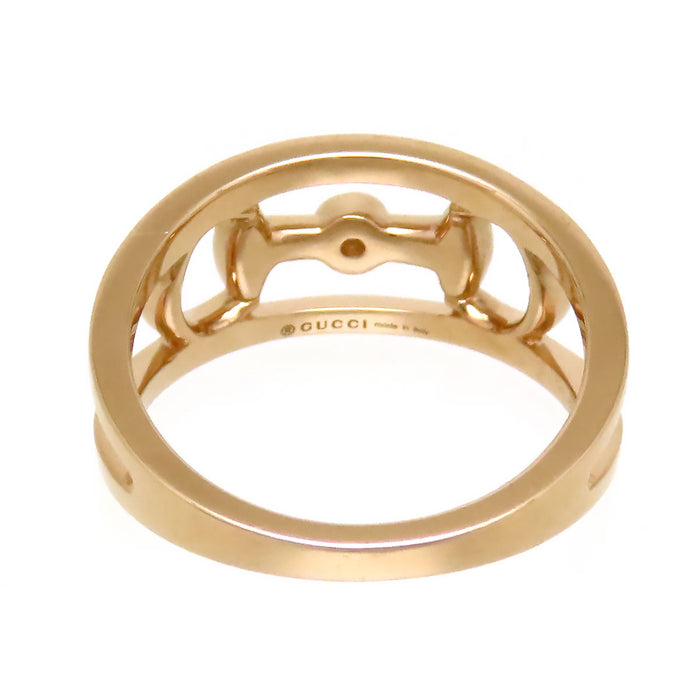 GUCCI 
ホースビット ダイヤモンド リング