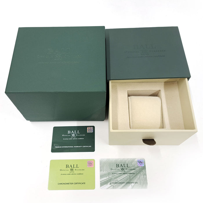 BALLWATCH Roadmaster Pilot GMT with Box and Warranty Card