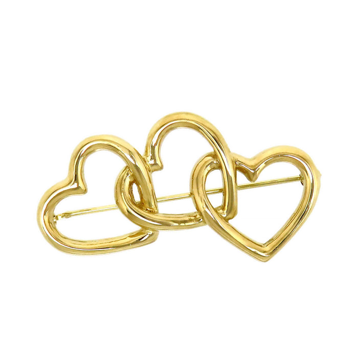 TIFFANY&Co. 
トリプルハート ブローチ