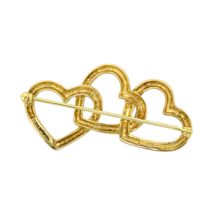 TIFFANY&Co. 
トリプルハート ブローチ