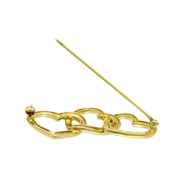 TIFFANY&Co. 
トリプルハート ブローチ