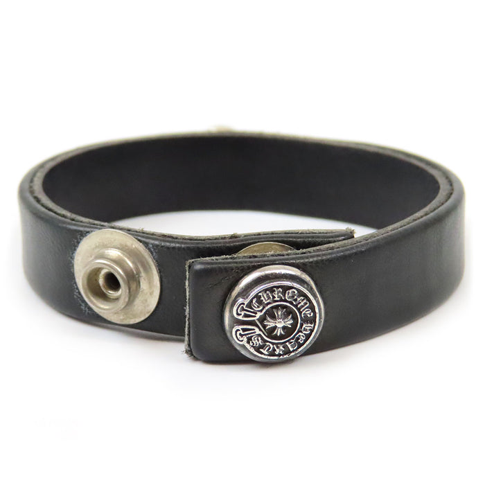 CHROME HEARTS  
CH 單刺手鍊  
尖刺皮革手鍊