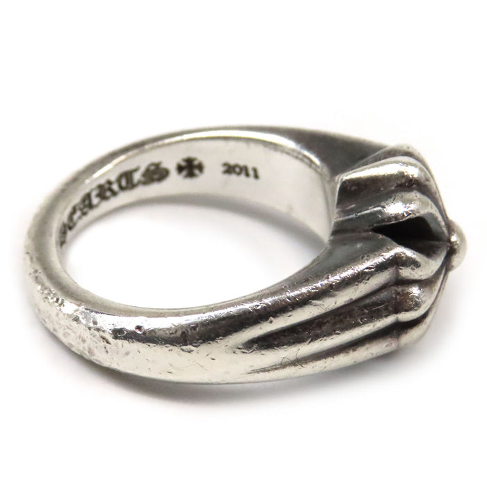 CHROME HEARTS  
Argent 2011  
Bague petite découpe CH Plus