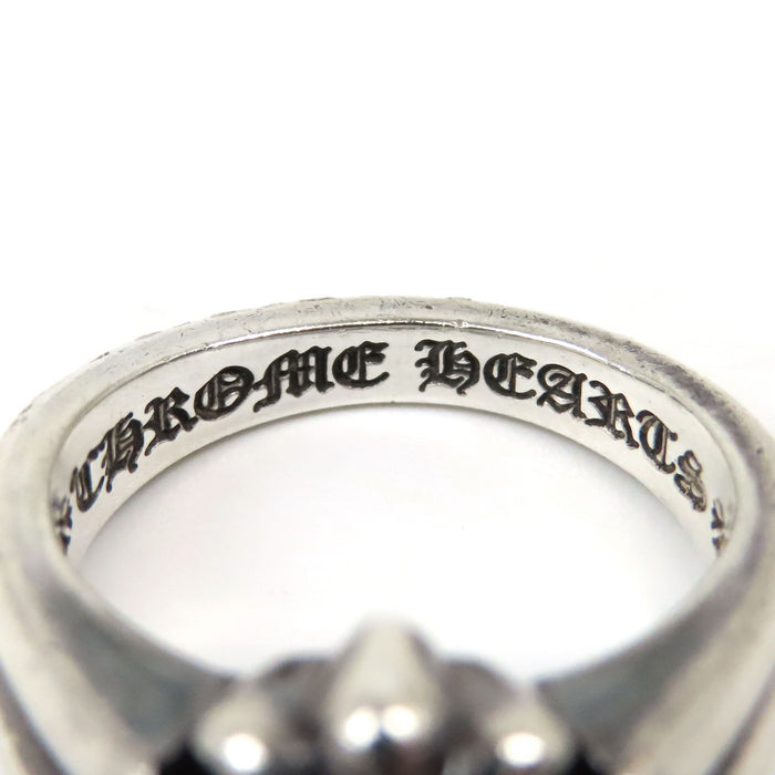 CHROME HEARTS  
Argent 2011  
Bague petite découpe CH Plus