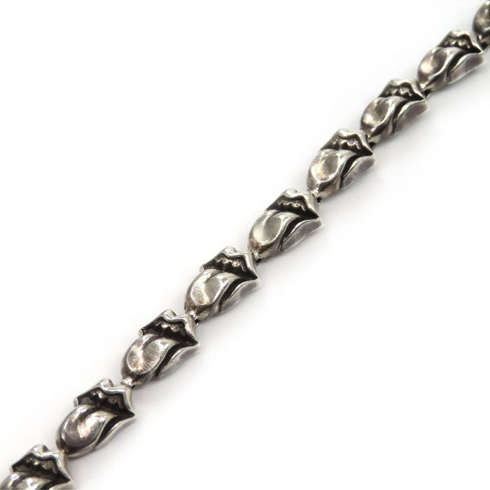 CHROME HEARTS  
唇部與舌部 CH 滾石樂隊 11連結 銀飾  
ID MINI LT 唇部與舌部迷你ID 手鍊 11連結