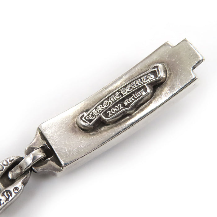 CHROME HEARTS  
唇部與舌部 CH 滾石樂隊 11連結 銀飾  
ID MINI LT 唇部與舌部迷你ID 手鍊 11連結