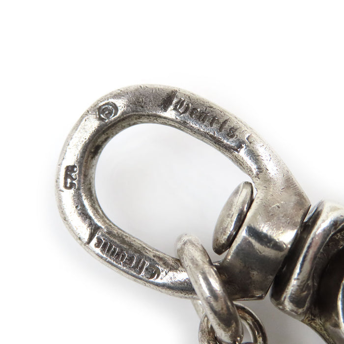 CHROME HEARTS 
1MULTIBALL LONG-T CH Croce 2 Clip Argento 
2 Clip Lungo #1 Multiball Catena Portafoglio