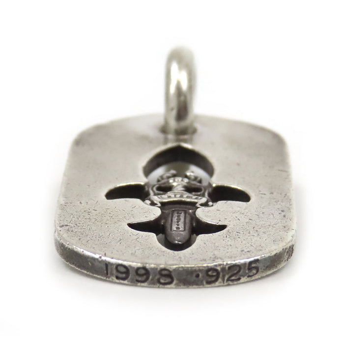 CHROME HEARTS 
CH D TAG シルバー 1998 
カットアウト フレアダガー ドッグタグ スモール