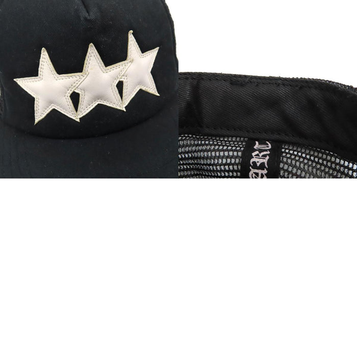 CHROME HEARTS 
CH Leather Star Trucker 星 
レザー スター トラッカー キャップ