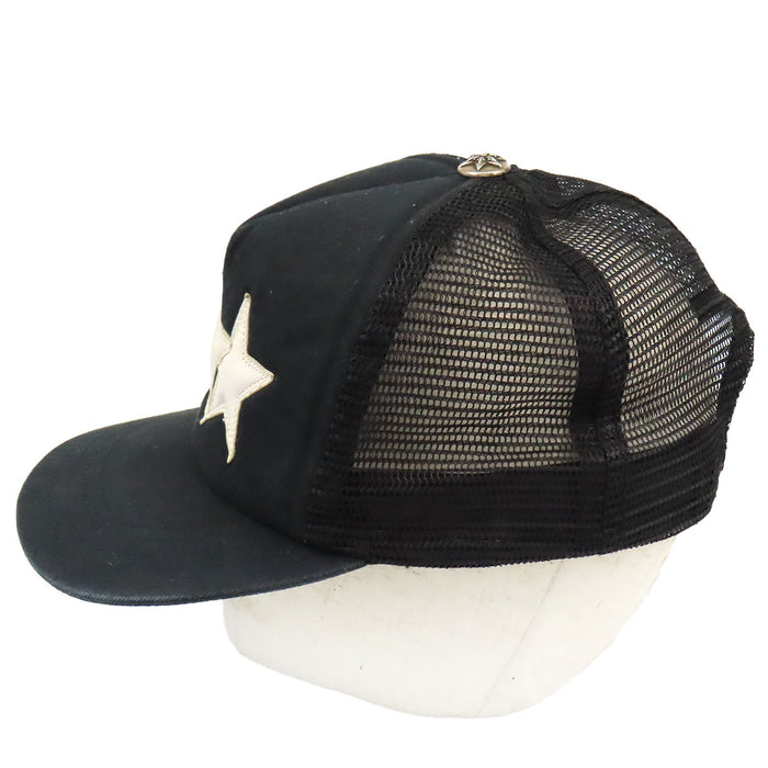 CHROME HEARTS CH Leather Star Trucker 星 レザー スター トラッカー