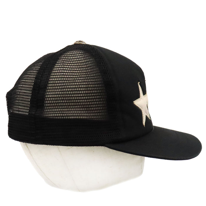 CHROME HEARTS 
CH Leather Star Trucker 星 
レザー スター トラッカー キャップ