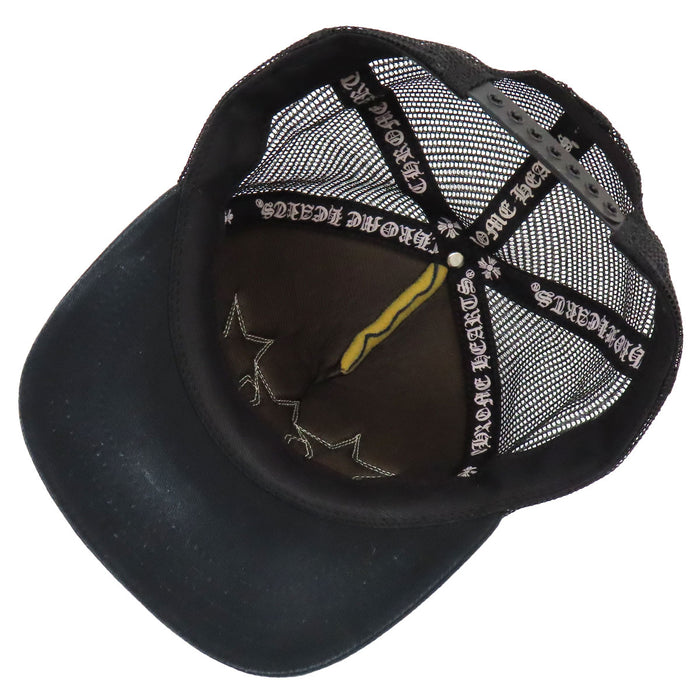 CHROME HEARTS CH Leather Star Trucker 星 レザー スター トラッカー