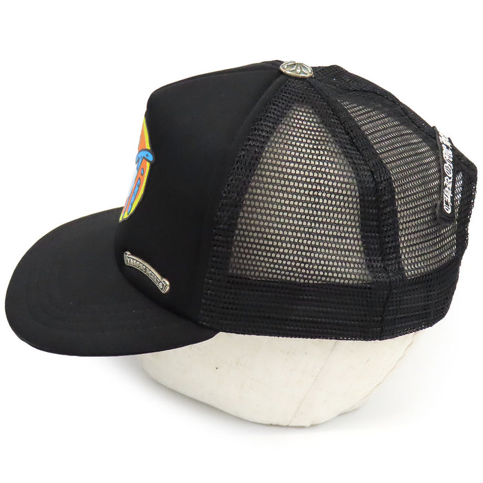 CHROME HEARTS 
CH Matty Boy クロスボール スクロールラベル 
マッティボーイ コラボ ANTI プリント トラッカー キャップ