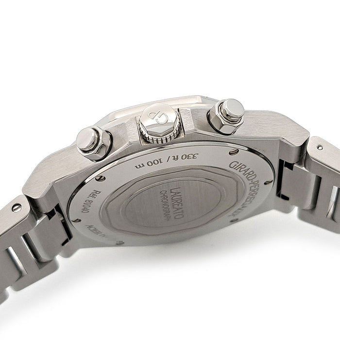 GIRARD-PERREGAUX  
Laureato Cronografo Panda Revisionato  
Con scatola e garanzia