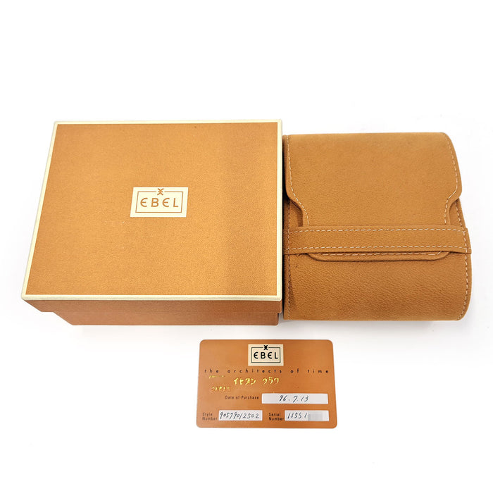 EBEL 
クラシック ウェーブ 
箱ギャラ付