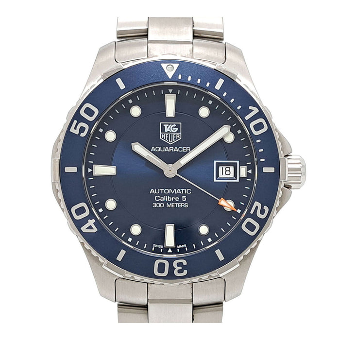 泰格豪雅  
Aquaracer 自动机械机芯5  
带保卡