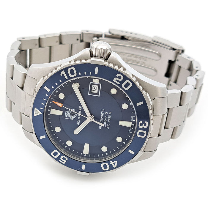 泰格豪雅  
Aquaracer 自动机械机芯5  
带保卡