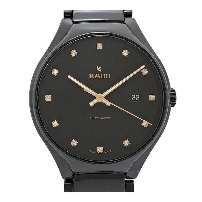 RADO True Thinline Diamond Automatic with Box and Warranty Card