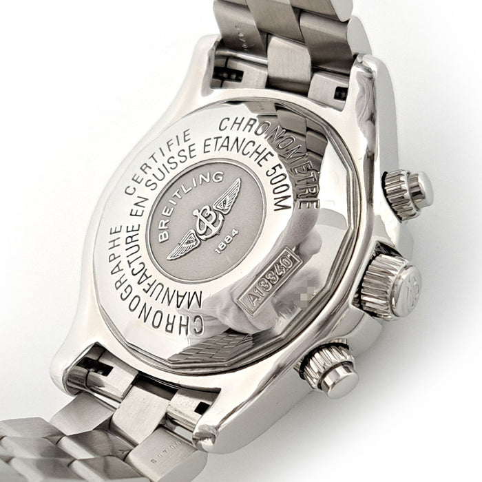 BREITLING  
超級海洋計時碼錶  
附盒及保卡
