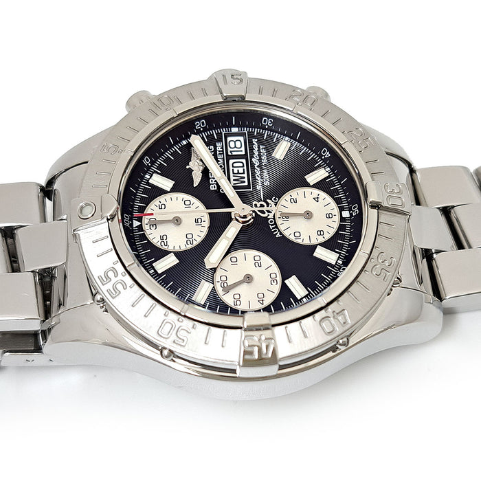 BREITLING  
超級海洋計時碼錶  
附盒及保卡