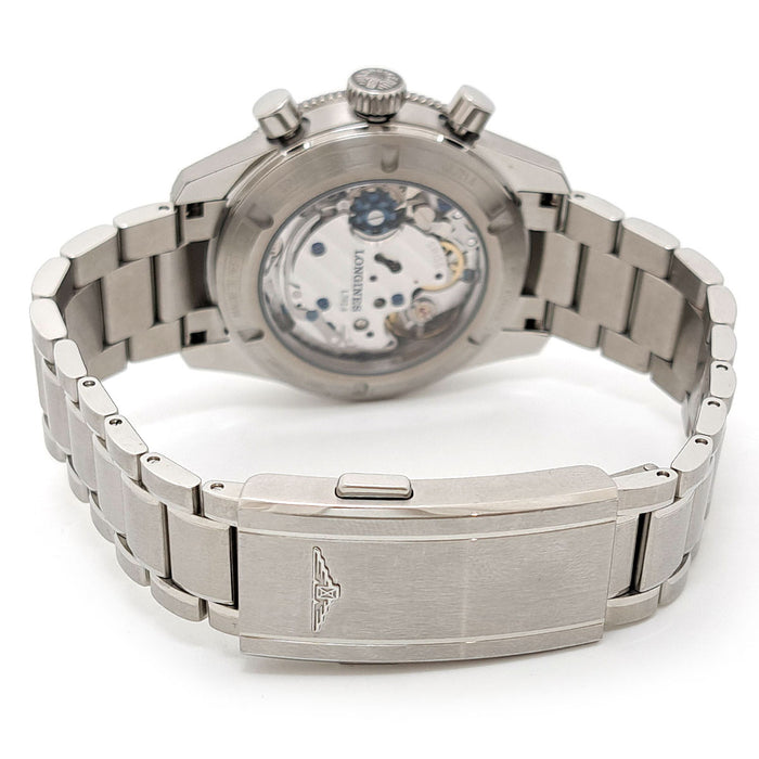 浪琴  
精神 飛行員 返航計時碼錶  
附盒