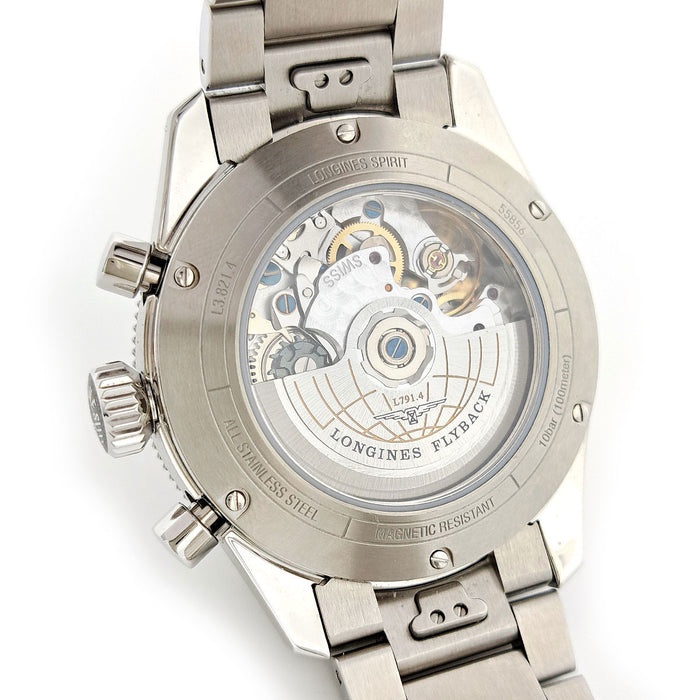 浪琴  
精神系列 返飛秒計時  
附盒及保證書