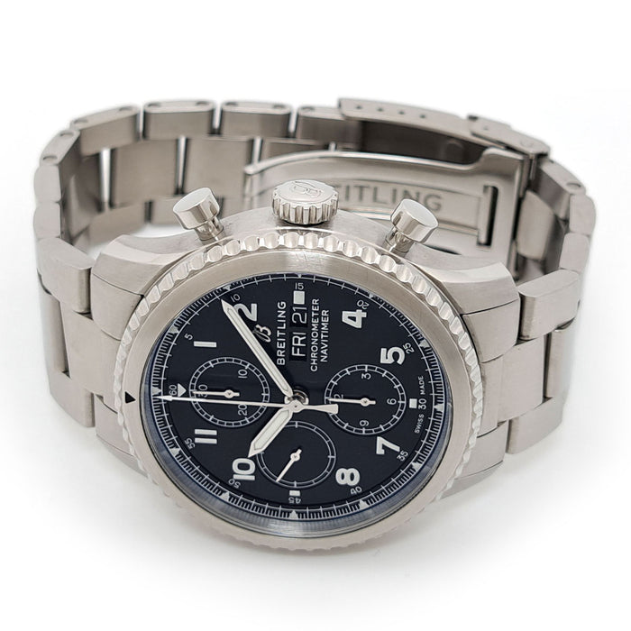 BREITLING 
ナビタイマー8 クロノグラフ 43 
箱ギャラ付